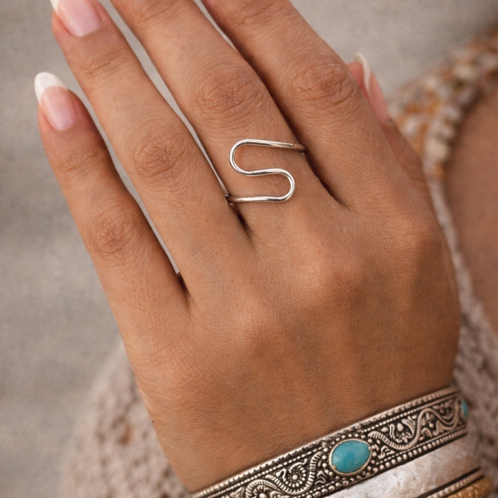 925 Sterling silver Ring Stackable Handmade Mexican Silver Jewelry.